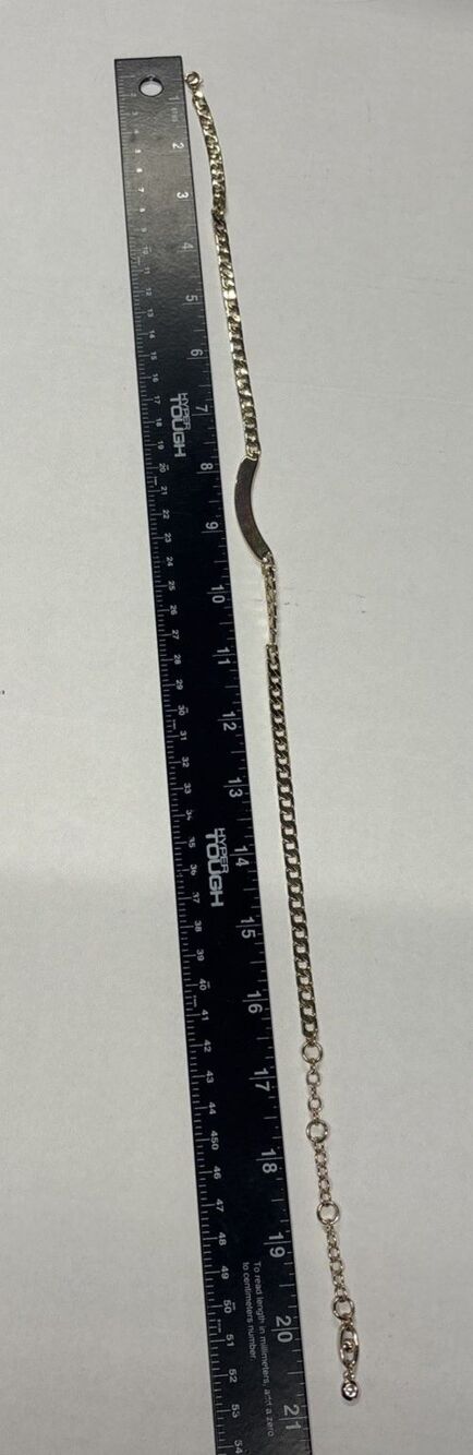CABi Jewelry Lot 4 Gold Tone Necklaces Layered Statement Minimalist Bundle - Picture 7 of 16